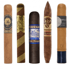 Björns paket med fem cigarrer från cigarrhyllan