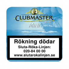 Clubmaster mini Blue 20 cigariller