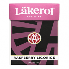 Läkerol Rasberry Licorice padtiller