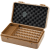 PASSATORE Cigarrfodral i Akryl Retro Brun – Hygrometer för 10–15 Cigarrer