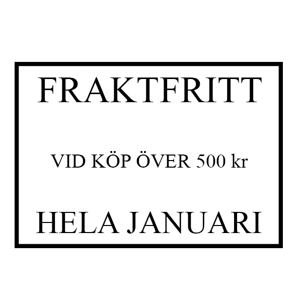 Sänkt fraktfritt - Januari ut