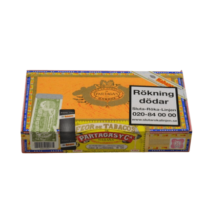 Partagas Shorts låda cigarrer