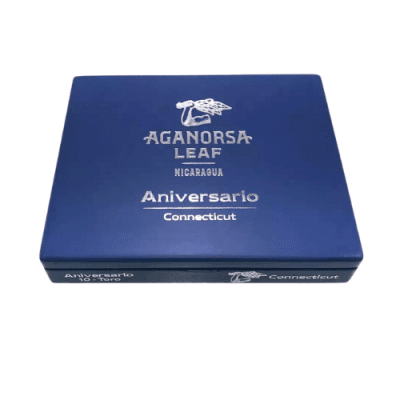 Aganorsa Leaf Aganorsa Leaf Aniversario Connecticut toro cigarr låda