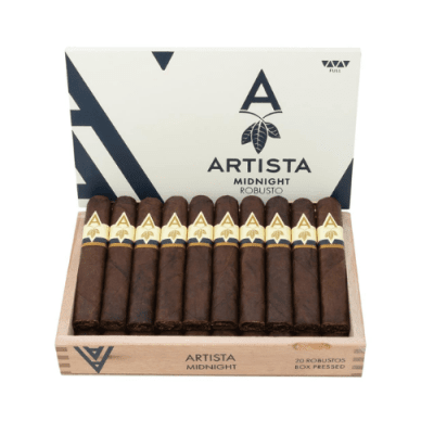 Artista Midnight Robusto Maduro låda