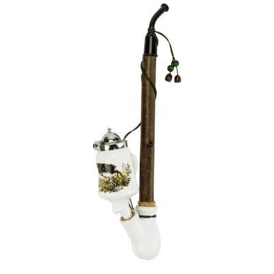 Bayersk pipa i porslin, Jug Hunt 30 cm