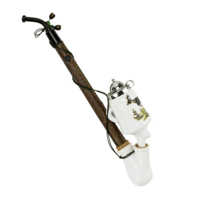 Bayersk pipa i porslin, Jug Hunt 30 cm
