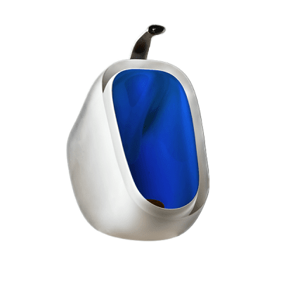 Bhömiskt glas askfat