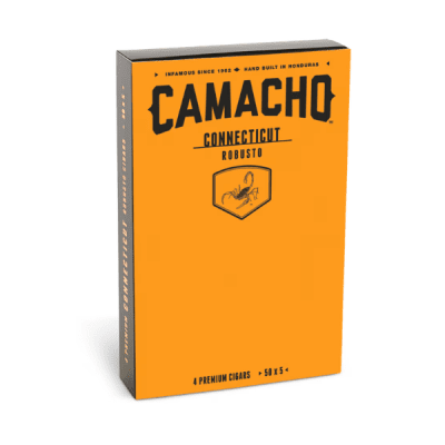 Camacho Connecticut Robusto 4-pack