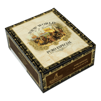 New World Puro Especial Robusto låda