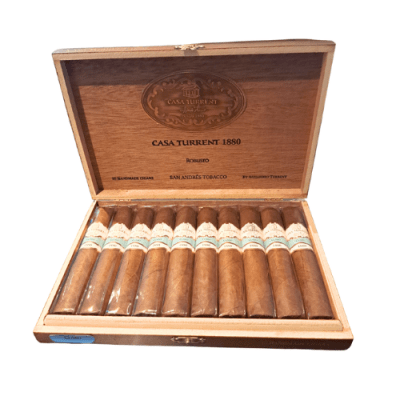 Casa Turrent 1880 Claro Robusto cigarrlåda