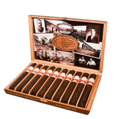 Casa Turrent 1880 Maduro Robusto cigarrlåda