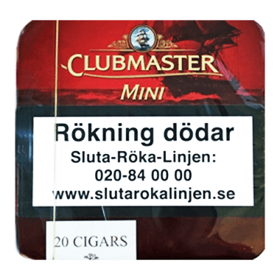 Clubmaster mini Red 20 cigariller