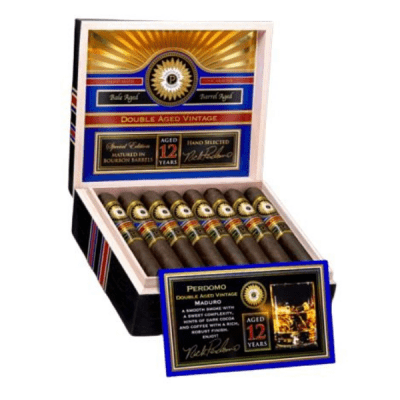 Perdomo Double Aged 12 Year Vintage Maduro Robusto låda