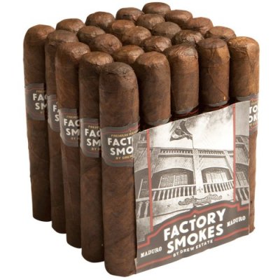 Drew Estate Faktory smokes Maduro robusto
