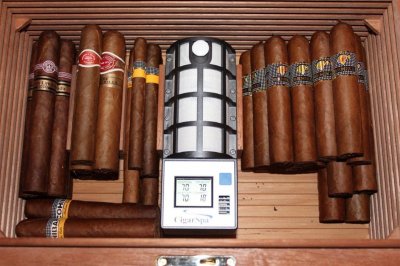 Cigarspa - liggandes i humidor