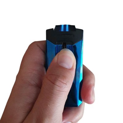 Eurojet Lighter 2xJet Race Icy Blue tänd