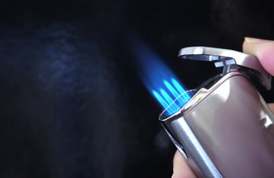 Jean Claude 4 - flame jet-tändare Connor krom låga