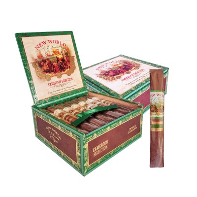 New World Cameroon Doble Robusto Låda