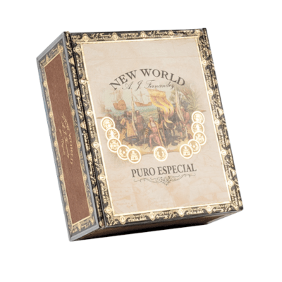 AJ Fernandez New World Puro Especial Short Churchill låda