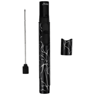 Passatore Jet Cigarrtändare Black/Silver