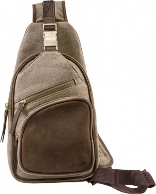 Passatore Pipe & Cigar body bag Brown/sand