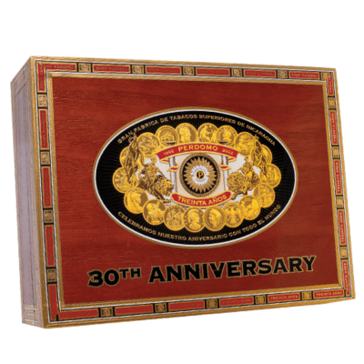 Perdomo 30th Ann Robusto Connecticut låda