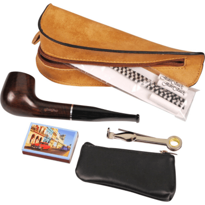 Pipstarterset med pipväska och tillbehör