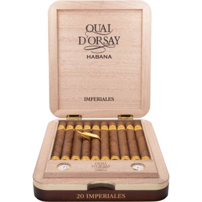 Quai d'Orsay Imperiales travel humidor öppen